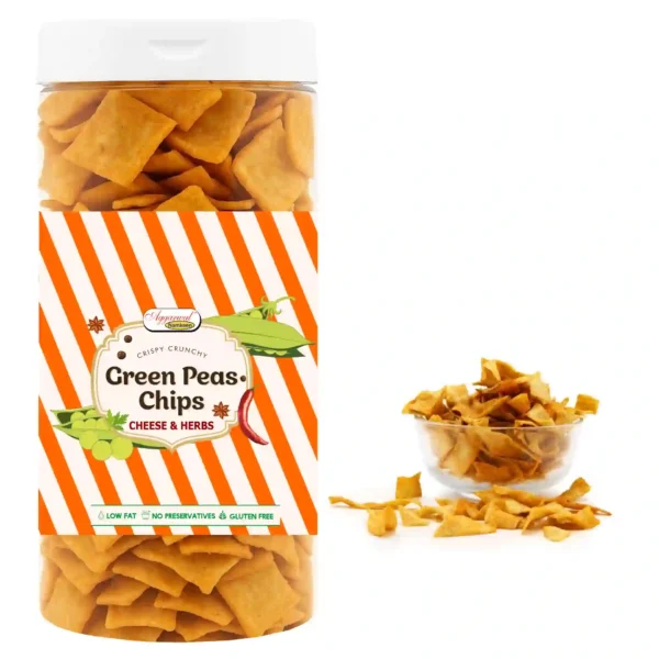 Green Peas Chips Cheese & Herbs (150 Gm) - Image 2