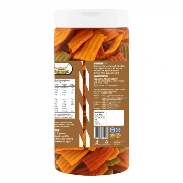 Mix Vegetable Chips Achari (150 Gm) - Image 3