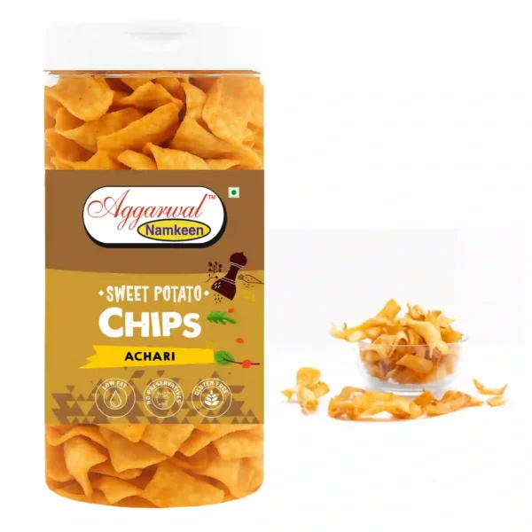Sweet Potato Chips Achari (150 Gm) - Image 2