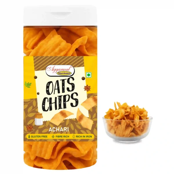 Oats Chips Achari (150 Gm) - Image 2