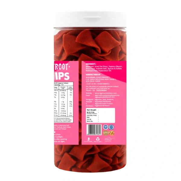 Beetroot Chips Cream & Onion (150 Gm) - Image 3