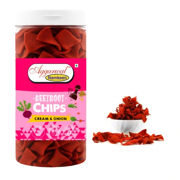 Beetroot Chips Cream & Onion (150 Gm) - Image 2