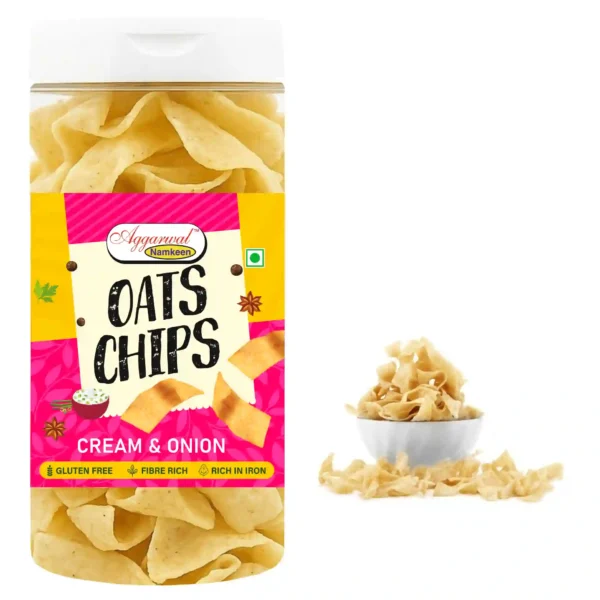 Oats Chips Cream & Onion (150 Gm) - Image 2