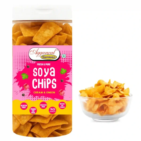 Soya Chips Cream & Onion (150 Gm) - Image 2