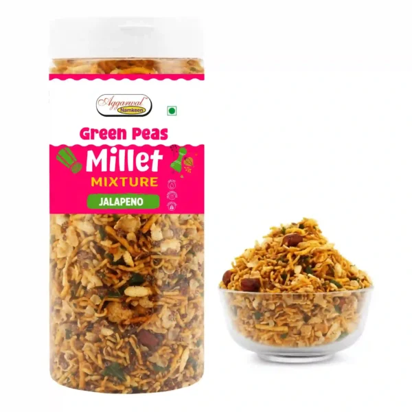 Green Peas Millet Mixture Jalapeno (200 Gm) - Image 2