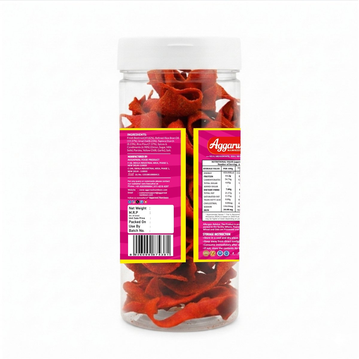 Beetroot Chips Cream & Onion (75 Gm) - Image 3