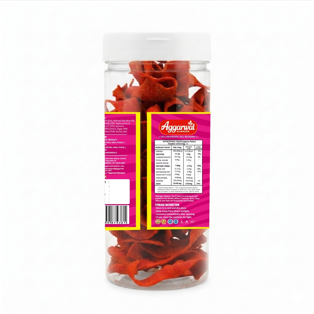 Beetroot Chips Cream & Onion (75 Gm) - Image 2