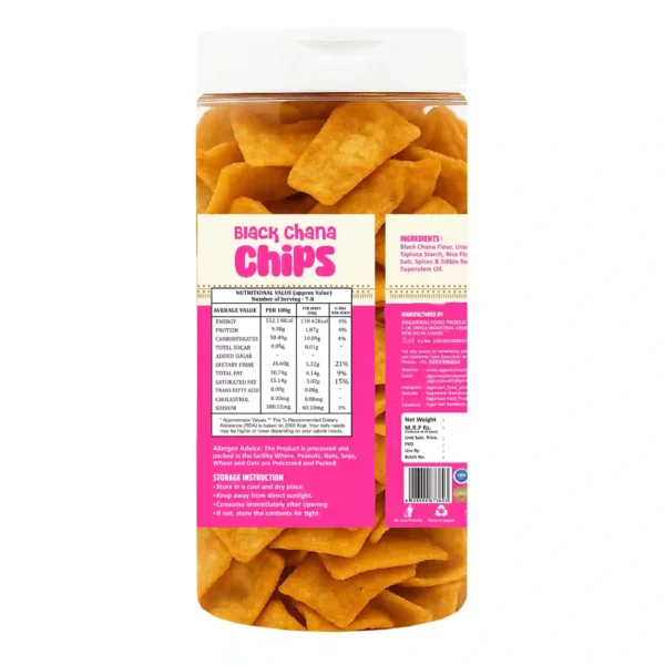 Black Chana Chips Cream & Onion (150 Gm) - Image 4