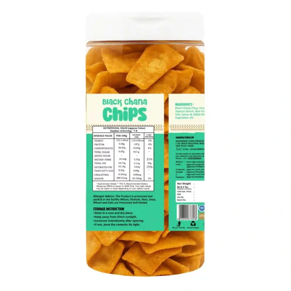 Black Chana Chips Jalapeno (150 Gm) - Image 2