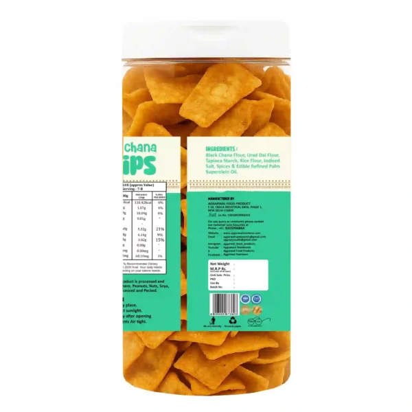Black Chana Chips Jalapeno (150 Gm) - Image 3