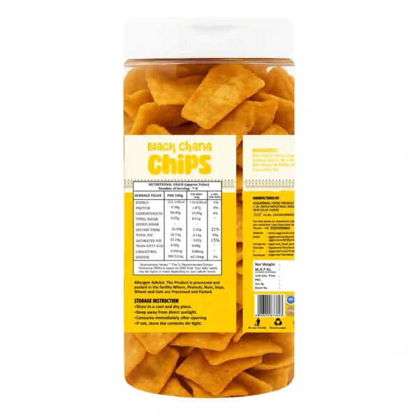 Black Chana Chips Salted (150 Gm) - Image 4