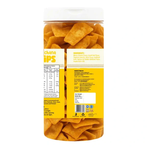 Black Chana Chips Salted (150 Gm) - Image 3