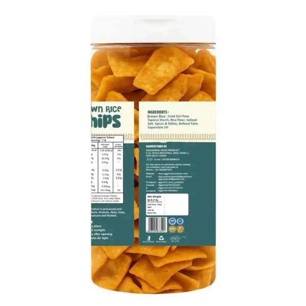 Brown Rice Chips Bhel Chaska (150 Gm) - Image 3