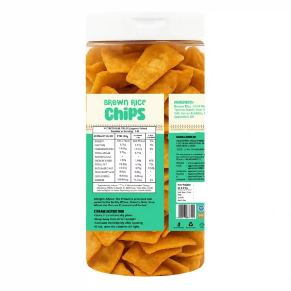 Brown Rice Chips Jalapeno (150 Gm) - Image 4