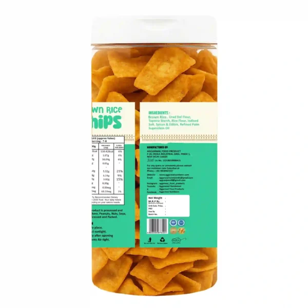 Brown Rice Chips Jalapeno (150 Gm) - Image 3