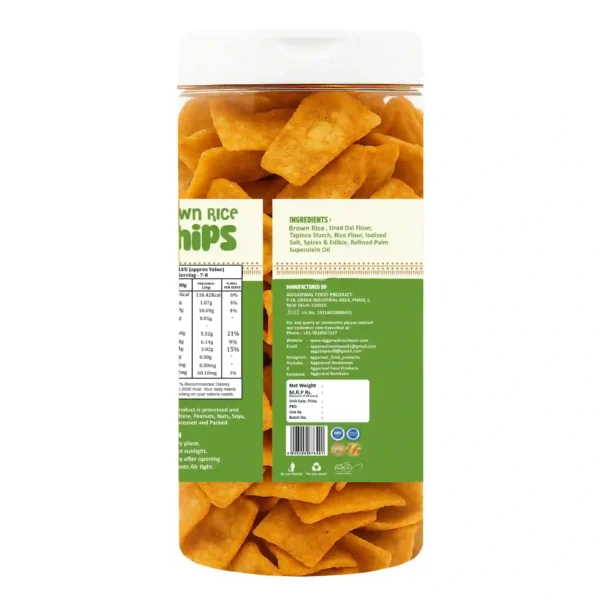 Brown Rice Chips Pudina (150 Gm) - Image 3
