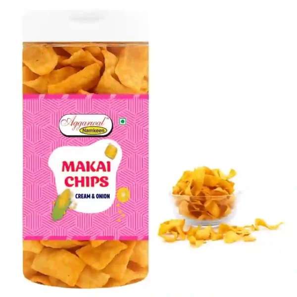 Makai Chips Cream & Onion (150 Gm) - Image 2