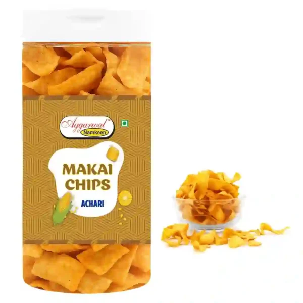 Makai Chips Achari (150 Gm) - Image 2