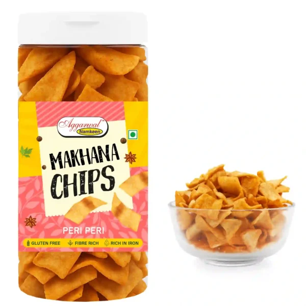 Makhana Chips Peri Peri (150 Gm) - Image 2
