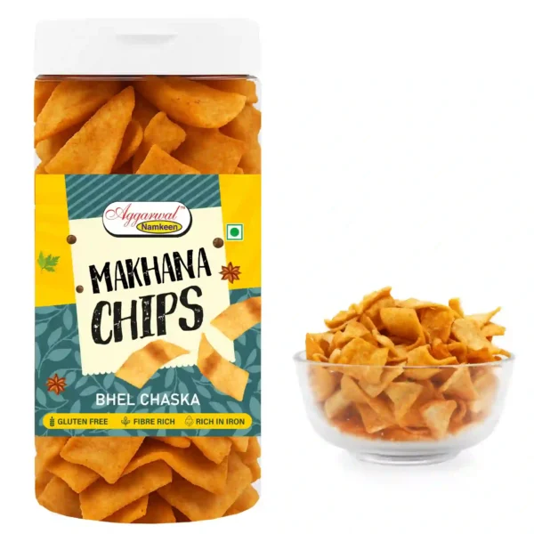 Makhana Chips Bhel Chaska (150 Gm) - Image 2