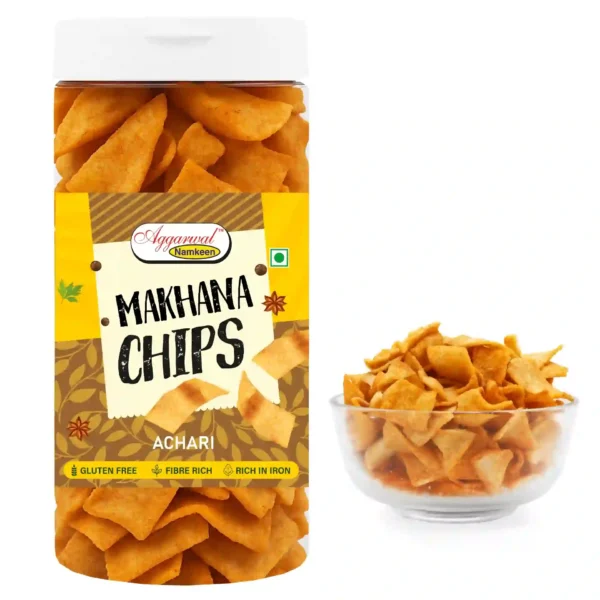 Makhana Chips Achari (150 Gm) - Image 2