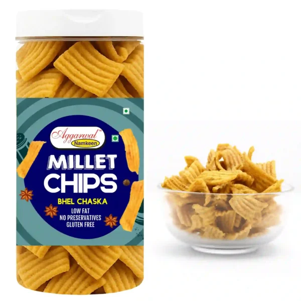 Millet Chips Bhel Chaska (150 Gm) - Image 2