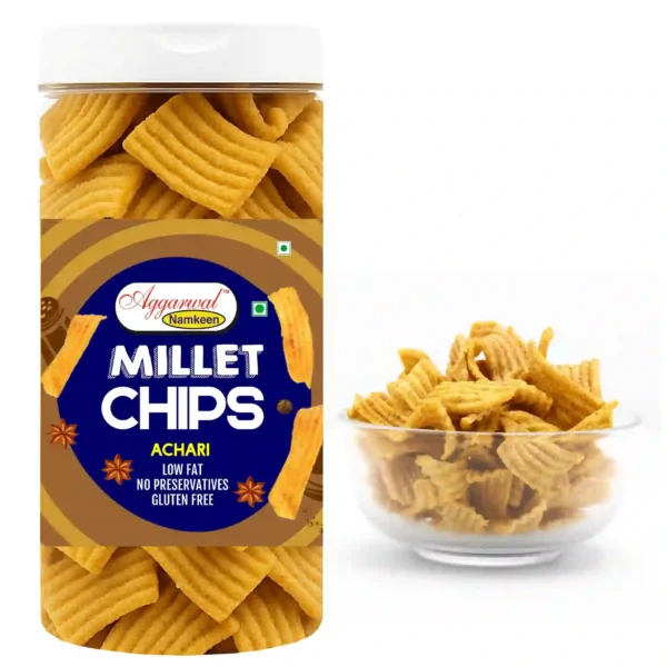 Millet Chips Achari (150 Gm) - Image 2