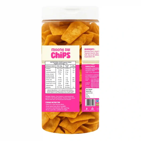 Moong Chips Cream & Onion (150 Gm) - Image 4