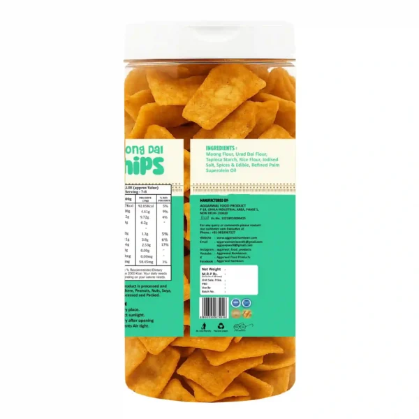 Moong Chips Jalapeno (150 Gm) - Image 4