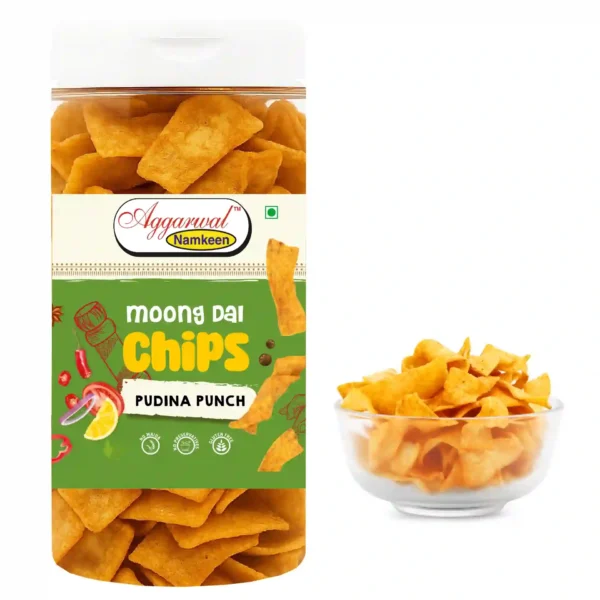 Moong Chips Pudina (150 Gm) - Image 2