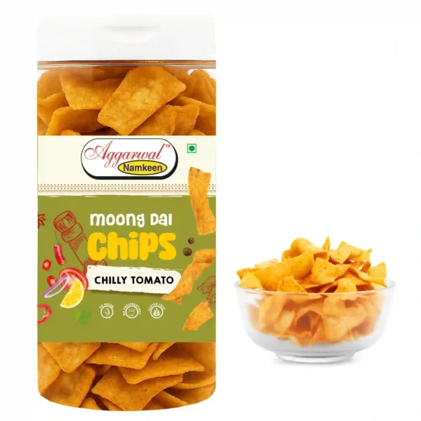 Moong Chips Chilly Tomato (150 Gm) - Image 2