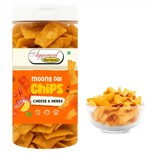 Moong Chips Cheese & Herbs (150 Gm) - Image 2