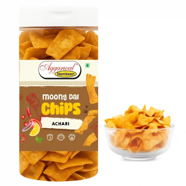 Moong Chips Achari (150 Gm) - Image 2