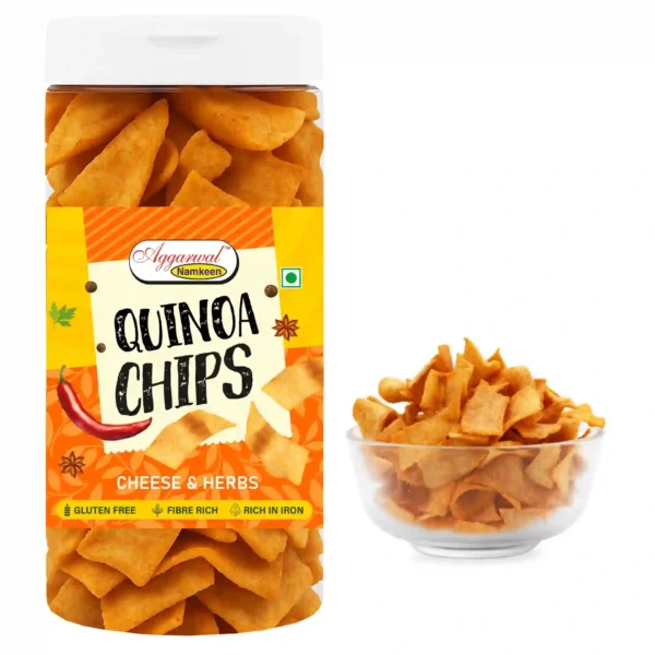 Quinoa Chips Cheese & Herbs (150 Gm) - Image 2