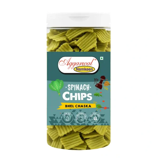 Palak Chips Bhel Chaska (150 Gm)