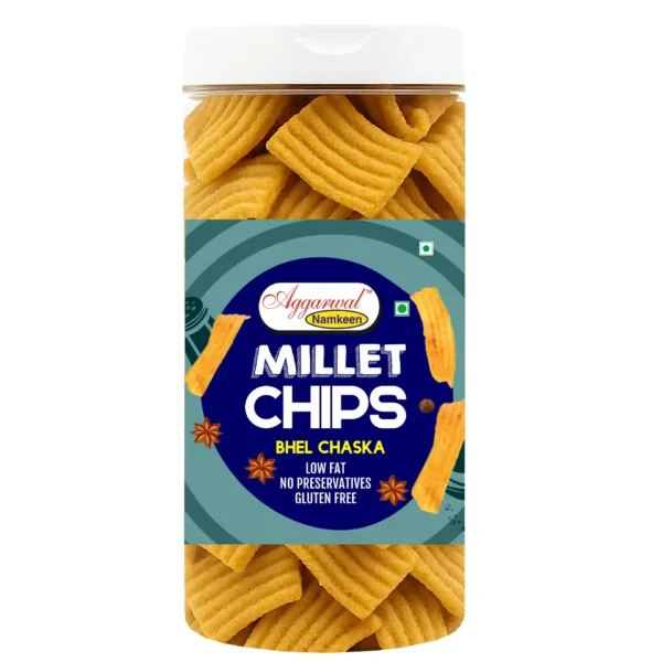 Millet Chips Bhel Chaska (150 Gm)