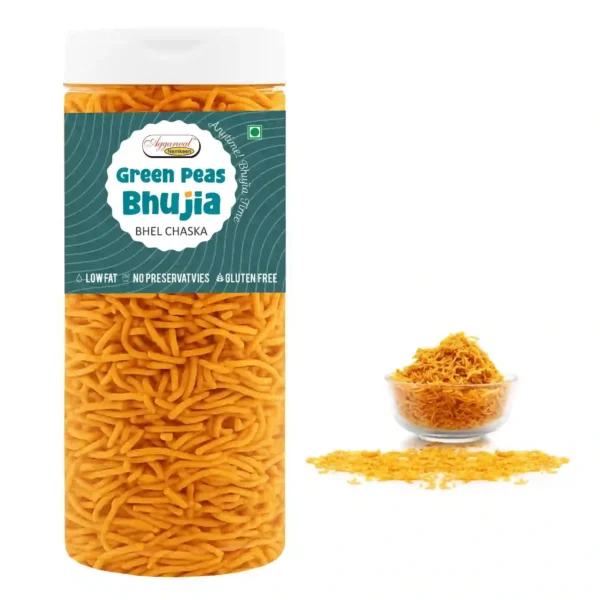 Green Peas Bhujia Bhel Chaska (200 Gm) - Image 2