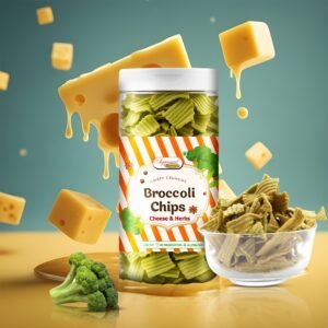 Broccoli Chips Cheese & Herbs (150 Gm)