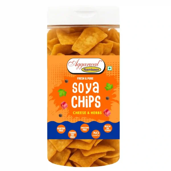 Soya Chips Cheese & Herbs (150 Gm)