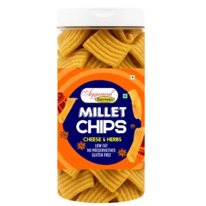 Millet Chips Cheese & Herbs (150 Gm)