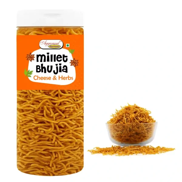 Millet Bhujia Cheese & Herbs (200 Gm) - Image 2
