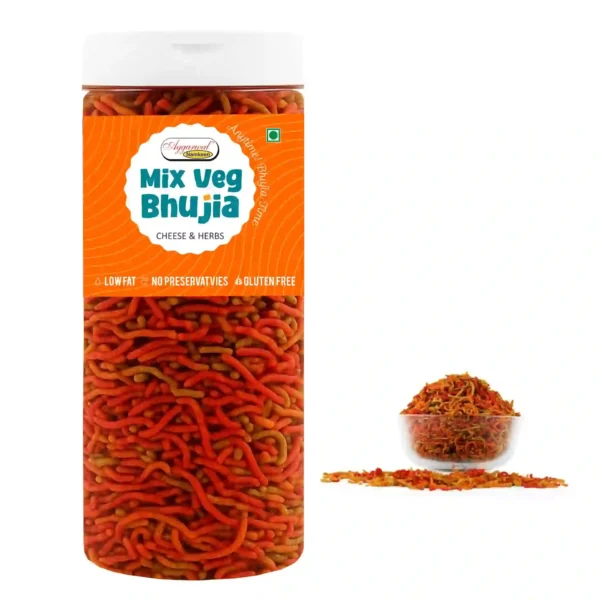 Mix Vegetable Bhujia Cheese & Herbs (200 Gm) - Image 2