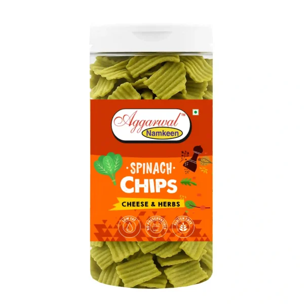 Palak Chips Cheese & Herbs (150 Gm)
