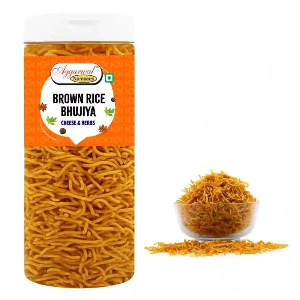 Brown Rice Bhujia Cheese & Herbs (200 Gm) - Image 2