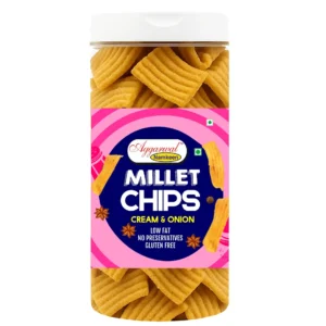 Millet Chips Cream & Onion (150 Gm)