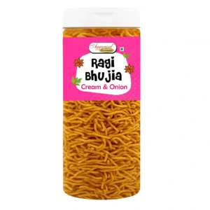 Ragi Bhujia Cream & Onion (200 Gm)