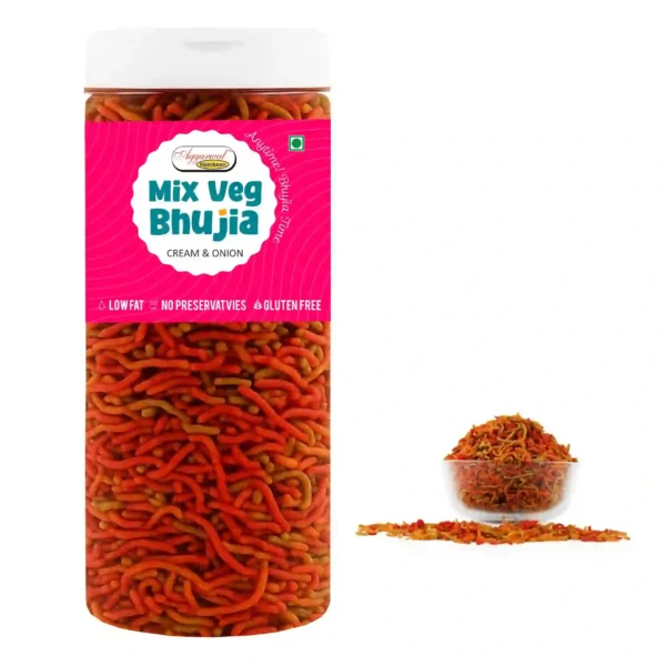 Mix Vegetable Bhujia Cream & Onion (200 Gm) - Image 2
