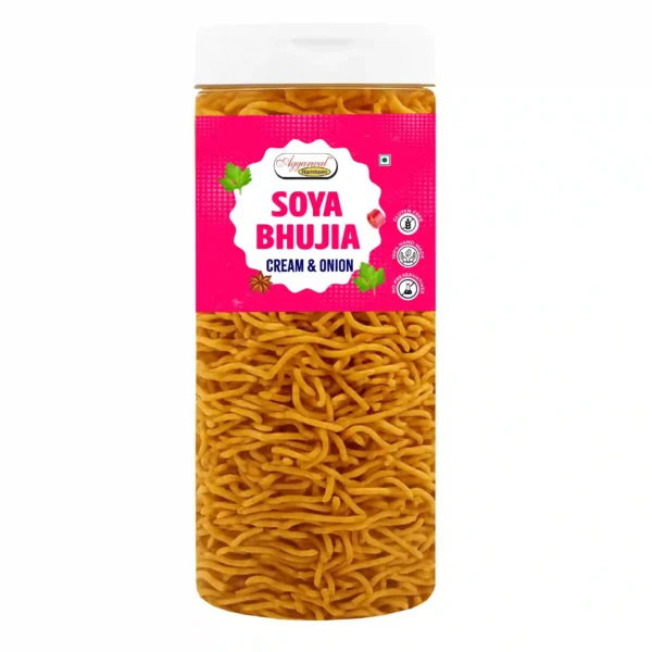 Soya Bhujia Cream & Onion (200 Gm)