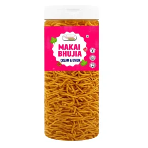 Makai Bhujia Cream & Onion (200 Gm)