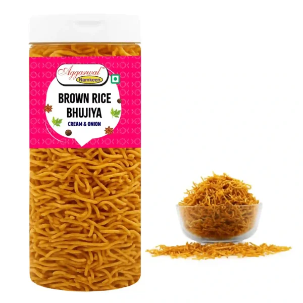 Brown Rice Bhujia Cream & Onion (200 Gm) - Image 2